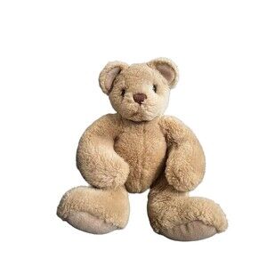 Fossil Brand Teddy Bear Light Brown Plush 14 In. Stuffed Animal Toy Soft Comfort